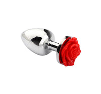 Red Rose Anal Plug (Medium)