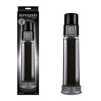 Renegade Powerhouse Pump Black USB Rechargeable Male Penis Pump Automatic